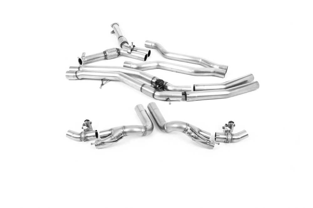Milltek Valved GPF-OPF-Back Exhaust System for Lamborghini Urus - Uses OE Tips Version