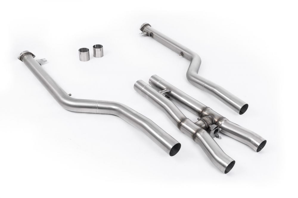 Milltek Race GPF / OPF Pipes for F93 BMW M8 & Competition - For OE System Option