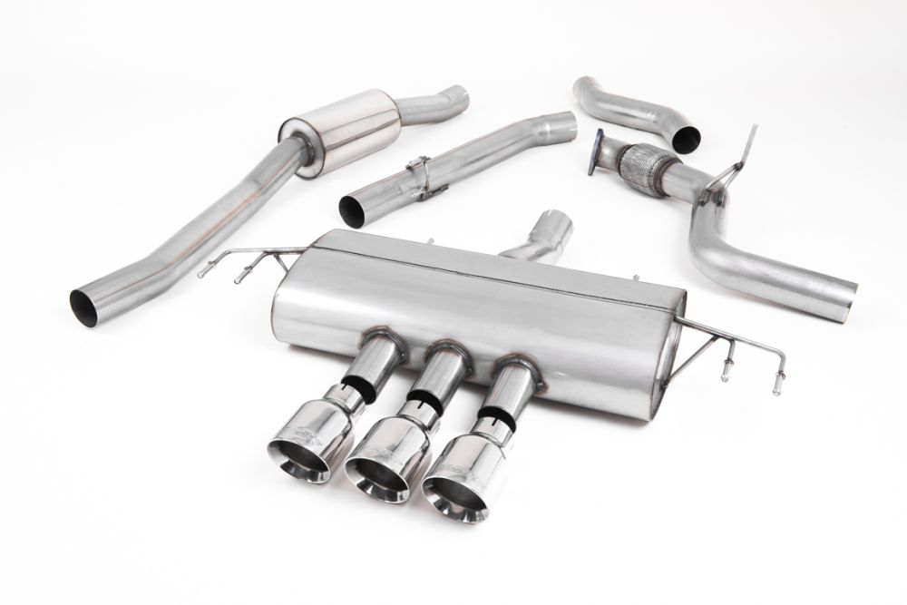 a group of silver exhaust pipes