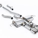 Milltek Valved & Non-Resonated Catback Exhaust System for DE5 Honda Integra Type S with Polished Tips
