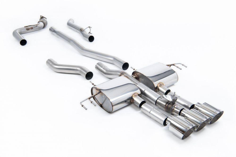 Milltek Valved & Non-Resonated Catback Exhaust System for DE5 Honda Integra Type S with Polished Tips