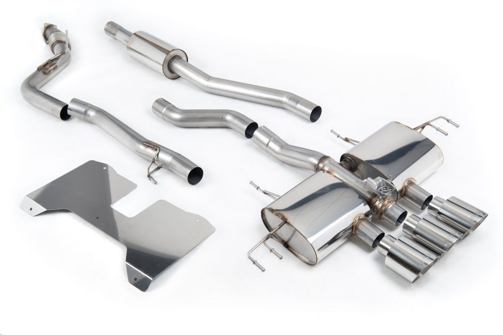 Milltek Valved Road+ Catback Exhaust System for FL5 Honda Civic Type R with Polished Tips