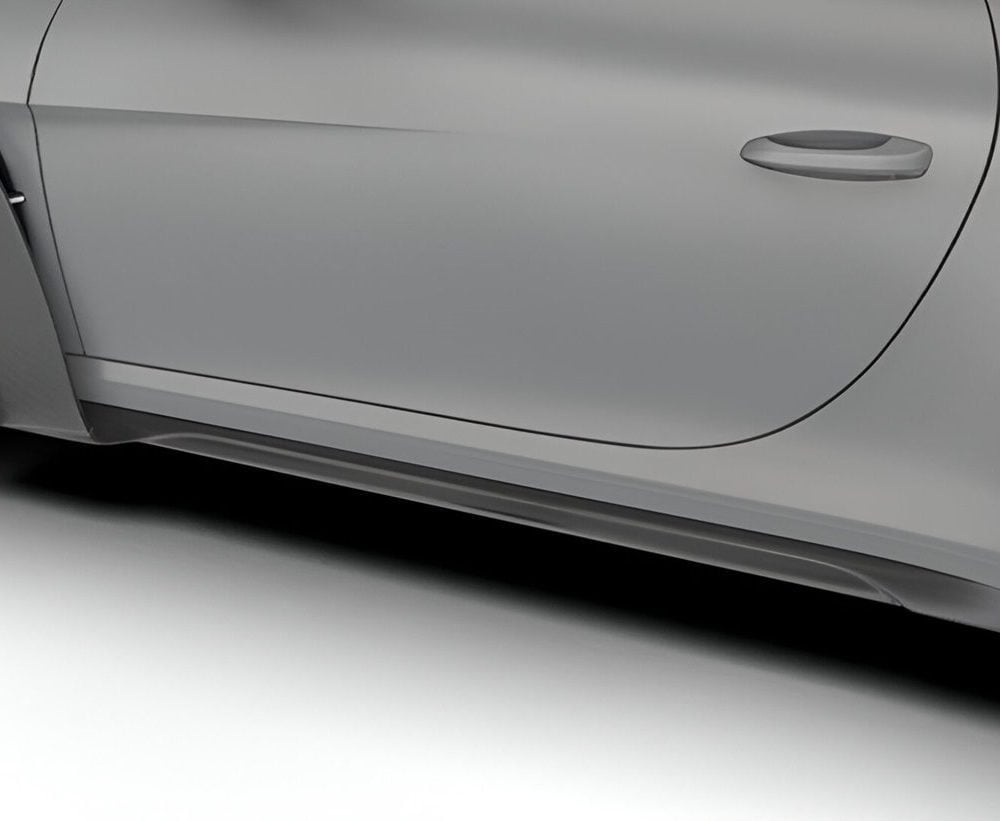 1016 Industries Side Skirts w/ Uprights for 992 Porsche 911 GT3 RS - Installed