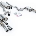 Milltek Valved Catback Exhaust System for S650 Ford Mustang EcoBoost - Resonated with Polished Tips