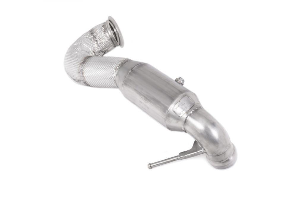 Milltek HJS Tuning ECE Downpipe w/ EC Approval for W176 Mercedes-Benz A45 AMG