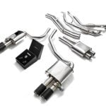 ARMYTRIX Valvetronic Exhaust System w/ Carbon Tips for B9 Audi S4 (non-OPF) [AU94S-QC11]