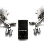 ARMYTRIX Valvetronic Mufflers with Chrome Silver Tips for 997.1 Porsche 911 Carrera / 4 / 4S / S