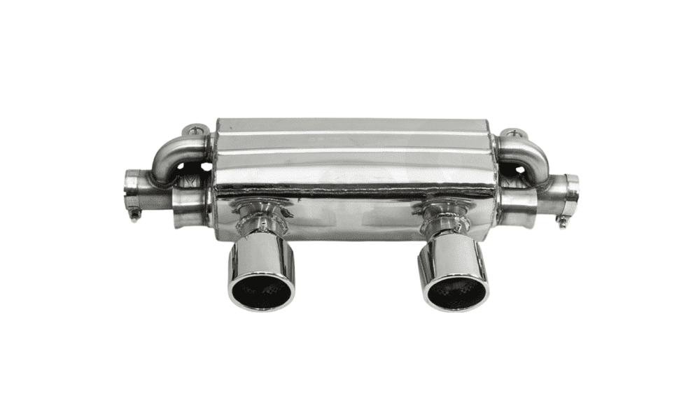 CARGRAPHIC PSE Look Valved Rear Silencer for 991.2 Porsche 911 Carrera / 4 / 4S / S