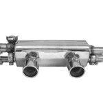 CARGRAPHIC PSE-Look Valved Turbo-Back Exhaust System for 991.2 Porsche 911 Carrera / S / T / GTS - Sport Catalyst Version