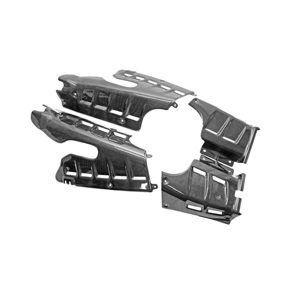 Exotic Car Gear Carbon Engine-Bay Panel Set for Ferrari F430