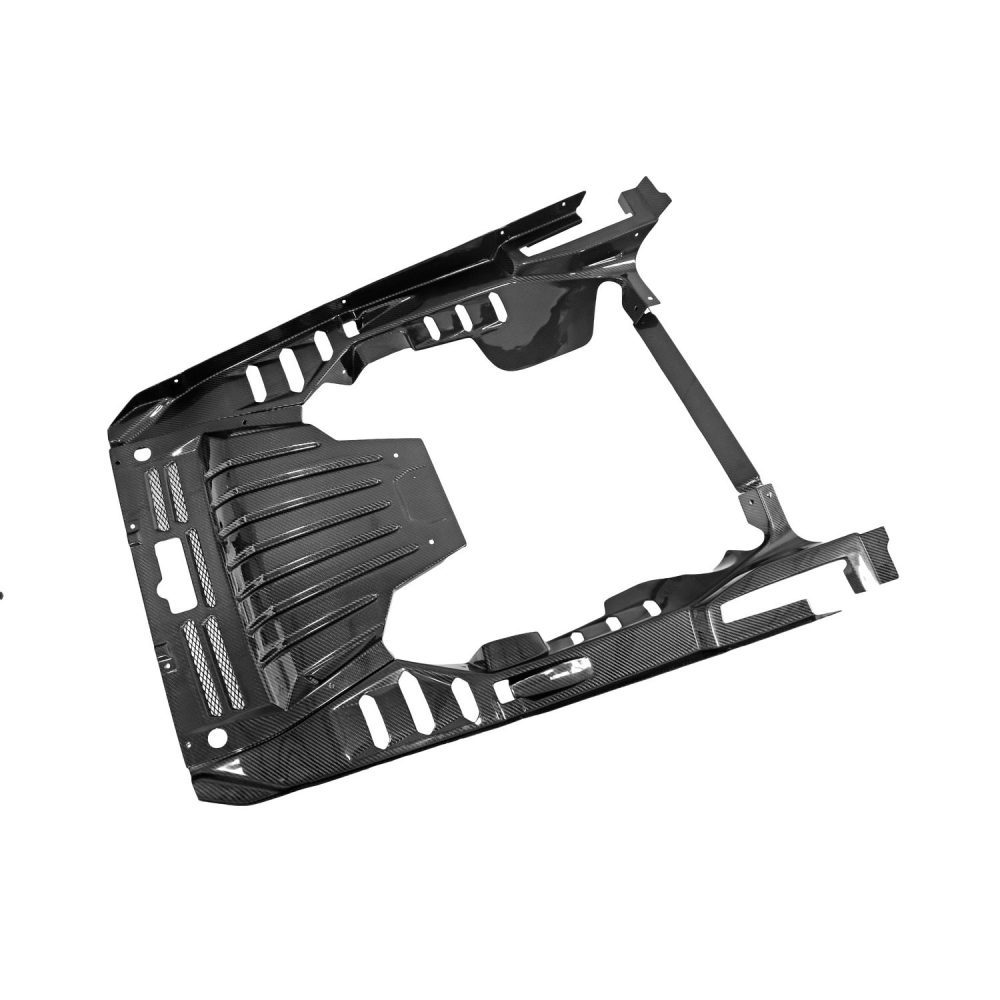 Exotic Car Gear Carbon Engine Bay Panel Set OEM Style for LP610-4 Lamborghini Huracán