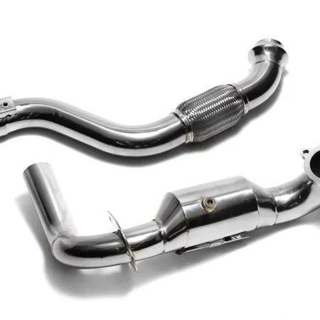 ARMYTRIX High-Flow Performance Race Downpipe | Link Pipe Mercedes-Benz A-Class | CLA-Class 2013-2018