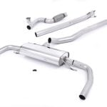 Milltek Non-Valved & Non-Resonated Catback Exhaust System for C117 Mercedes-AMG CLA45