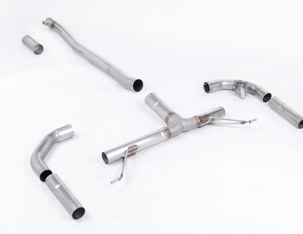 Milltek Race Front-Pipe-Back Exhaust System for V177 Mercedes-AMG A35 / C118 CLA35 AMG - Valved Version
