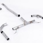 Milltek Race Front-Pipe-Back Exhaust System for V177 Mercedes-AMG A35 / C118 CLA35 AMG - Valved Version