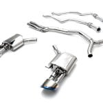 ARMYTRIX Valvetronic Exhaust System with Blue Tips for B9 Audi RS4 & RS5 (facelift / OPF)