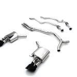 ARMYTRIX Valvetronic Exhaust System with Matte Black Tips for B9 Audi RS4 & RS5 (pre-facelift / non-OPF)