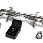 ARMYTRIX Titanium Valvetronic Catback Exhaust System with Carbon Tips for Type-42 Audi R8 (facelift / V10)