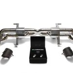 ARMYTRIX Titanium Valvetronic Catback Exhaust System with Matte Black Tips for Type-42 Audi R8 (facelift / V8)
