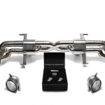 ARMYTRIX Titanium Valvetronic Catback Exhaust System with Carbon Tips for Type-42 Audi R8 (facelift / V8)