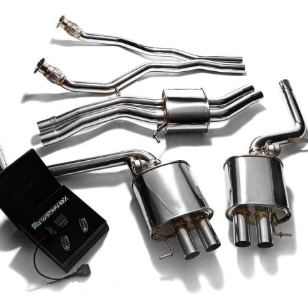ARMYTRIX Valvetronic Exhaust System w/ Wireless Remotes for B8 Audi RS4 [AUB8R-4+OWRC]