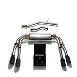 ARMYTRIX Valvetronic Exhaust System w/ Matte Black Tips for 8V Audi S3 (sedan)