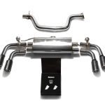 ARMYTRIX Valvetronic Exhaust System w/ Carbon Tips for 8J Audi TT (FWD) [AU8JT-QC11]