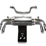 ARMYTRIX Valvetronic Exhaust System w/ Chrome Silver Tips for 8J Audi TT (FWD)