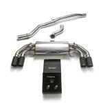 ARMYTRIX Valvetronic Exhaust System w/ Matte Black Tips for 8X Audi S1 - Components