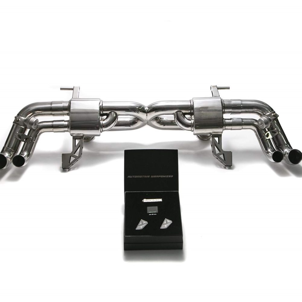 ARMYTRIX Valvetronic Exhaust System for Type-42 Audi R8 (pre-facelift / V10)