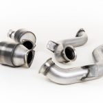 Milltek Large-Bore Downpipes for W205 Mercedes-AMG C63 & S (sedan) - Hi-Flow Sports Cat Option
