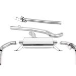 ★*★様 CLA45 ミルテックエキゾースト製中間マフラー(サイレンサー付 Milltek Valved GPF-OPF-Back Exhaust System for C118 Mercedes