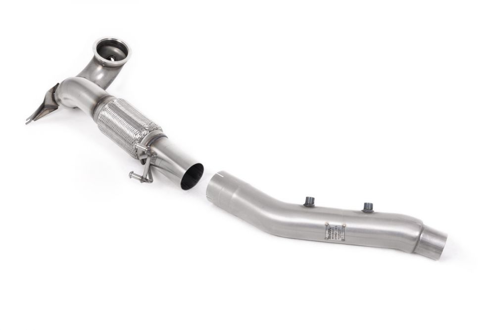 Milltek Large-Bore Downpipe with Race Cat for KL1 SEAT Cupra León & Formentor / 5E Škoda Octavia / MK8 Volkswagen Golf GTI & R (GPF / OPF) - For OE System Option