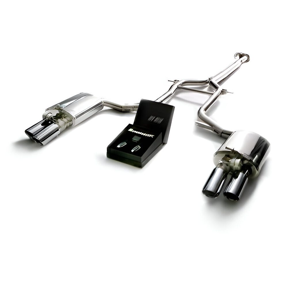 ARMYTRIX Valvetronic Exhaust System with Chrome Silver Tips for 970.1 Porsche Panamera / GTS / S