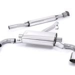 Milltek Secondary Catback Exhaust System for ZC6 / ZD8 Subaru BRZ & ZN6 Toyota GT86 - Resonated with Polished Tips