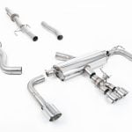 Milltek Valved Primary Catback Exhaust System for GZEA14 Toyota GR Corolla - Resonated Version with Polished Tips