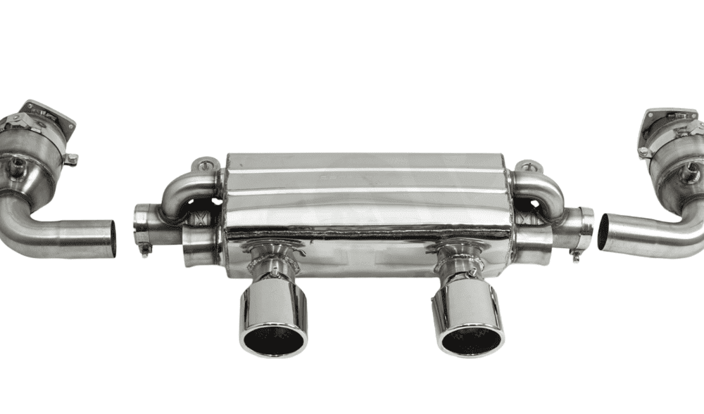CARGRAPHIC PSE-Look Turbo-Back Exhaust System for 991.2 Porsche 911 Carrera / 4 / 4S / S - Sport Catalyst Version