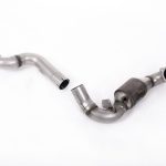 Milltek Large-Bore Downpipe with Hi-Flow Sports Cat for W177 & V177 Mercedes-AMG A35 and C118 CLA35 AMG