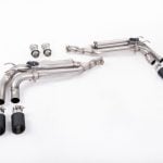 Milltek Valved Catback Exhaust System with Carbon Tips for W463 Mercedes-AMG G63 (non GPF / OPF)