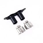Milltek Exhaust Tips with Mounting Plate for 991.2 Porsche 911 GT3 / RS in Polished