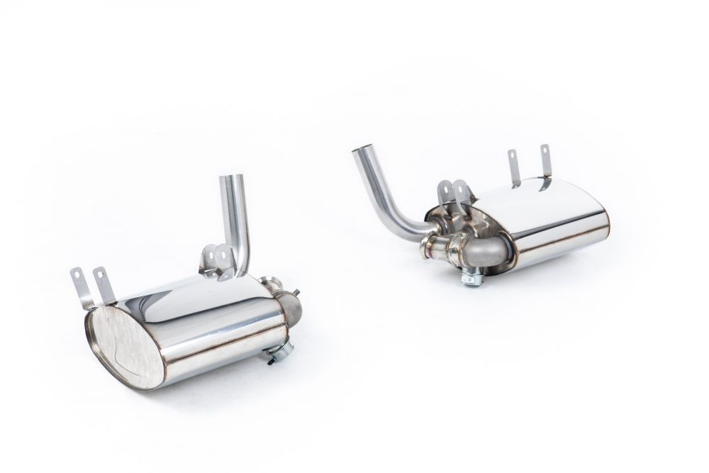 Milltek Silencers for 996 Porsche 911 Carrera / S - Valved Version