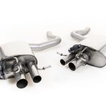 Milltek Rear Silencers w/ EC Approval for W205 Mercedes-AMG C63 & S (sedan) - Valved for OE Controller Version