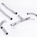 Milltek Catback Exhaust System for V177 Mercedes-AMG A35 & C118 CLA35 AMG (non GPF / OPF) - Valved & Resonated Version