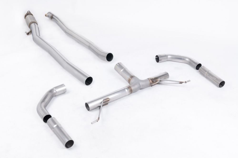 Milltek Catback Exhaust System for V177 Mercedes-AMG A35 & C118 CLA35 AMG (non GPF / OPF) - Valved & Resonated Version