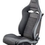Sparco SPX Seat in Black Leather & Alcantara