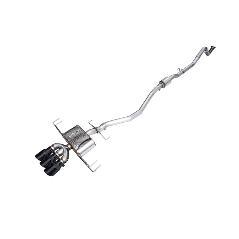 AWE Tuning Touring Edition Exhaust System w/ Diamond Black Tips for DE5 Acura Integra Type S