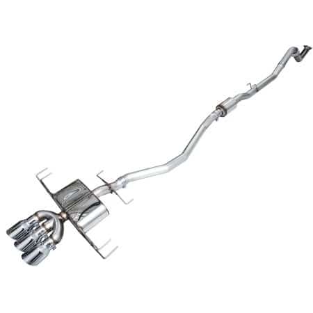 AWE Tuning Touring Edition Exhaust System w/ Chrome Silver Tips for DE5 Acura Integra Type S [3015-52335]