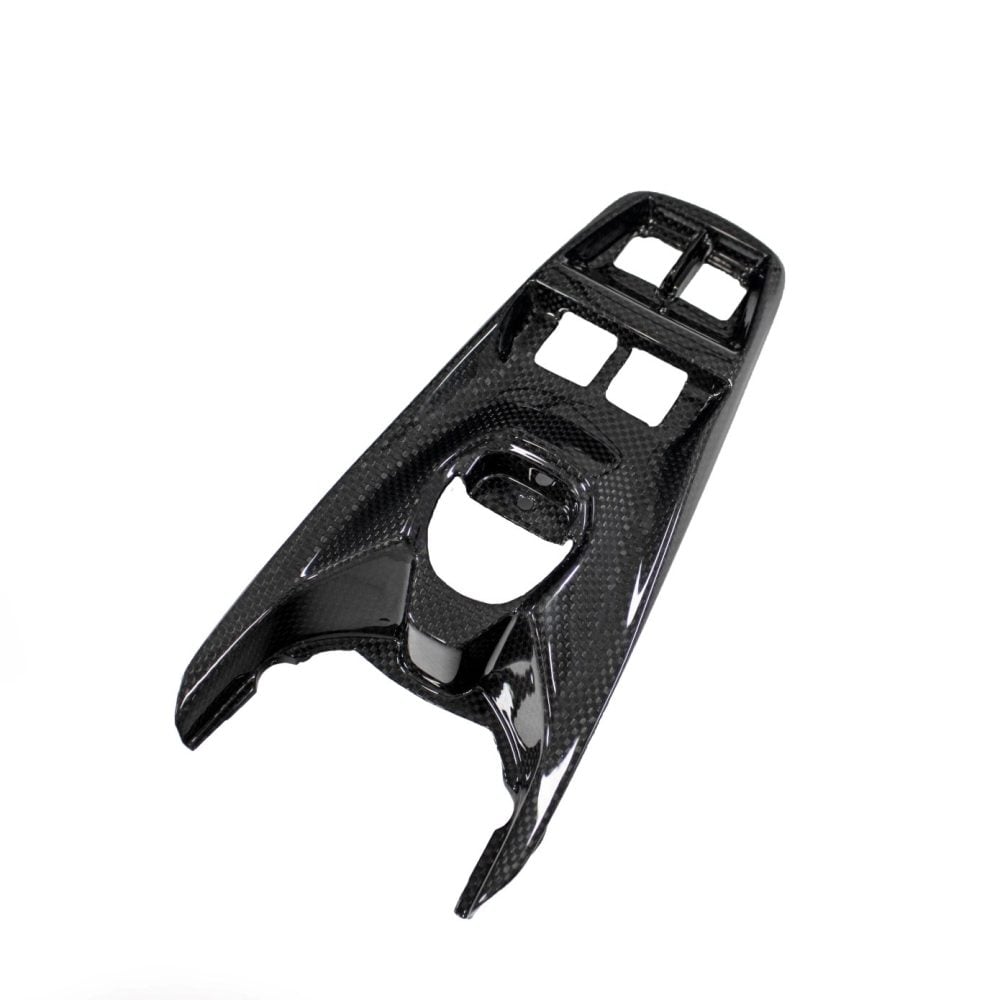 Exotic Car Gear Carbon Center Console Window Switch Plate for Ferrari 488 GTB / Spider
