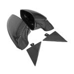 Exotic Car Gear Carbon Outer Mirror Housings w/ Triangle Trim for Ferrari 488 GTB / 488 Pista / F8
