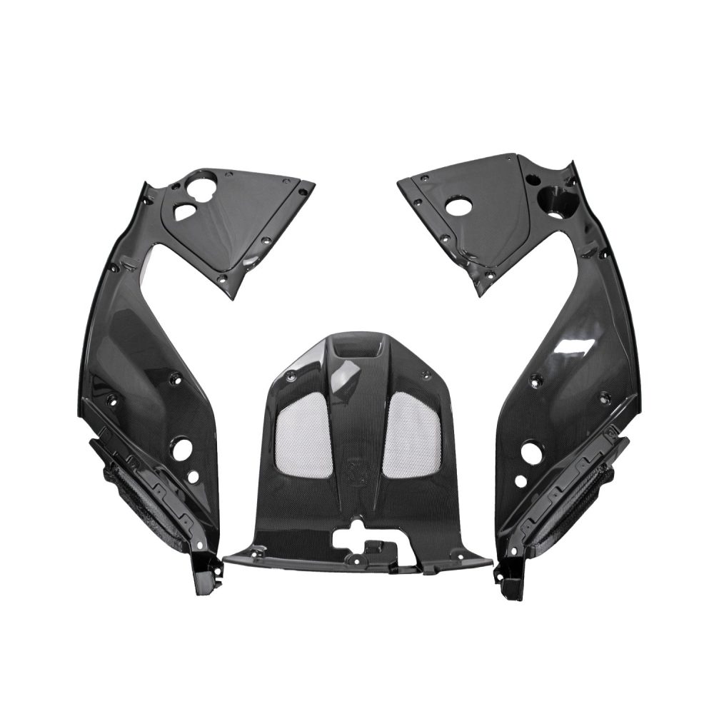 Exotic Car Gear Carbon 3-Piece Engine-Bay Set for Ferrari 812 Superfast